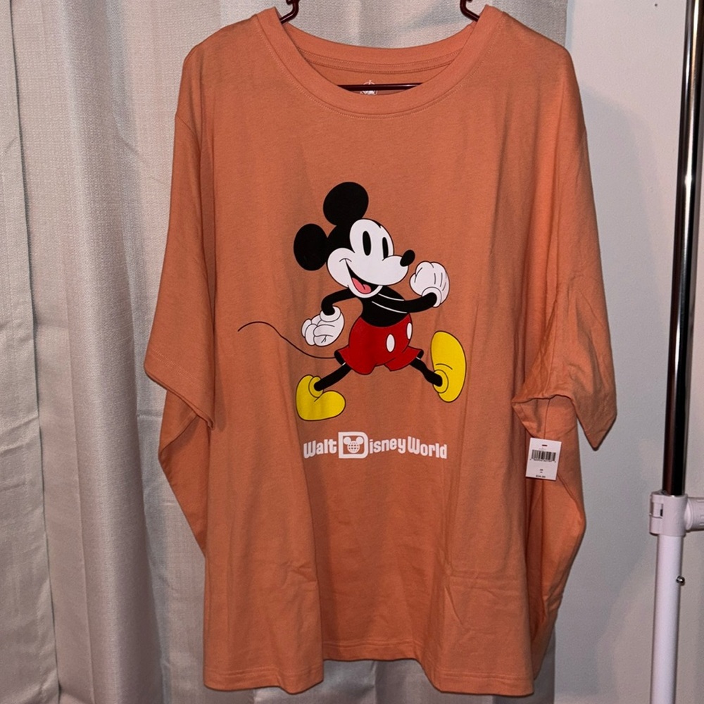 NWT Walt Disney World Mickey Mouse Orange 3XL 
T Shirt